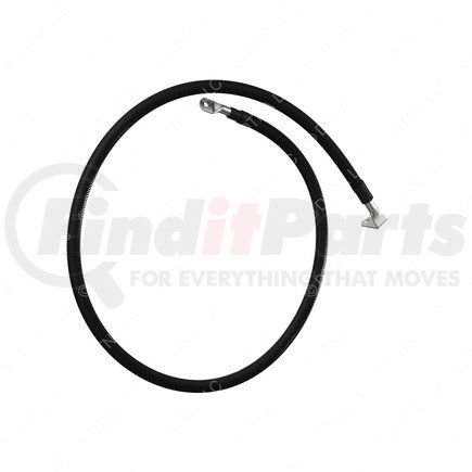 A06-44605-014 by FREIGHTLINER - Battery Ground Cable - Black, 2/0 ga., 0.32 in. 85 Deg x 0.38 in.