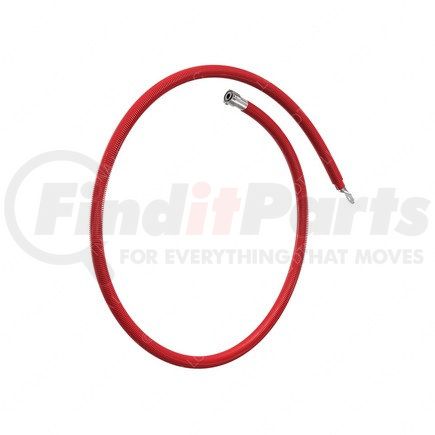 A06-44617-108 by FREIGHTLINER - Chassis Power Distribution Module Wiring Harness - Red, 4 AWG