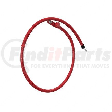 A06-48134-056 by FREIGHTLINER - Jumper Wiring Harness - Nylon Copolymer, Black, 1422.40 mm Cable Length