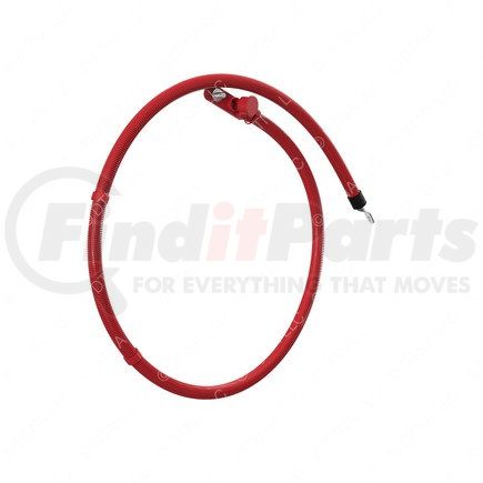 A06-48134-164 by FREIGHTLINER - Jumper Wiring Harness - Nylon Copolymer, Black, 4165.60 mm Cable Length