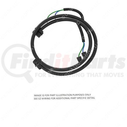 A06-61262-001 by FREIGHTLINER - Wiring Harness - Beacon Lamp, Overhead, Overlay, M2
