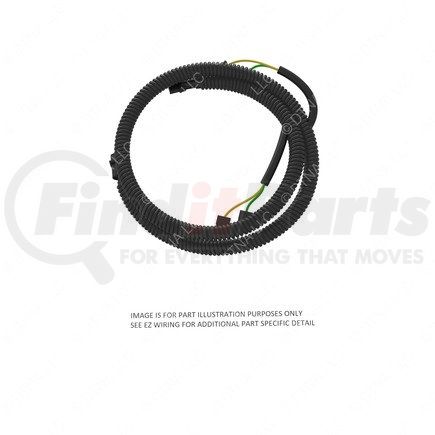 A06-61452-000 by FREIGHTLINER - Dashboard Wiring Harness - Electrical Main, Cab, Flh, Right Hand Drive, ICU4M