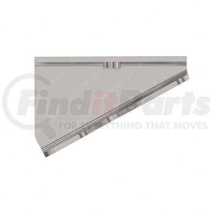 A06-61115-004 by FREIGHTLINER - Battery Box Step Bracket - Left Side, Aluminum, 0.19 in. THK