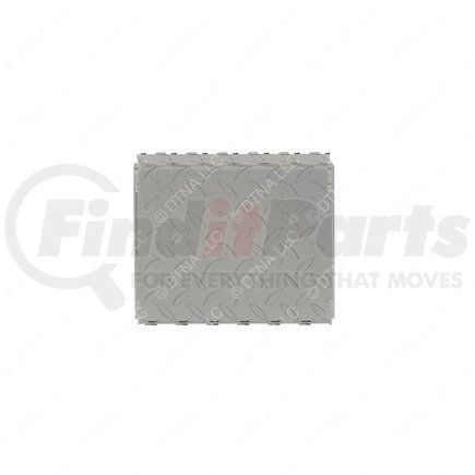 A06-61816-003 by FREIGHTLINER - Battery Cover - Assembly, Short Side to Rail, 3 Battery, Polished, No