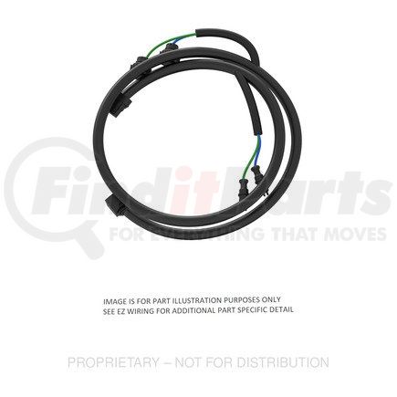 A06-62946-000 by FREIGHTLINER - Wiring Harness - Headlamp, Control Wiring Overlay D2