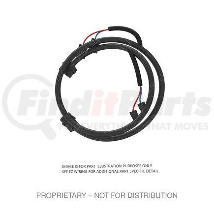 A0654722217 by FREIGHTLINER - Wiring Harness - Light, Headlamp, Overlay, Chassis, Tail Lamp