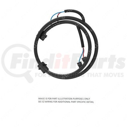 A06-56886-000 by FREIGHTLINER - Harness Lamp Machine Ovelay M2