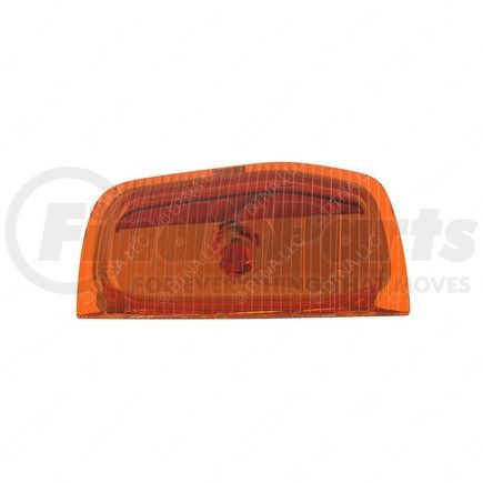 A06-59818-000 by FREIGHTLINER - Turn Signal Light - Left Side, Amber Lens