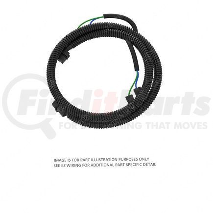 A06-67182-000 by FREIGHTLINER - Courtesy Light Wiring Harness - Front Wall