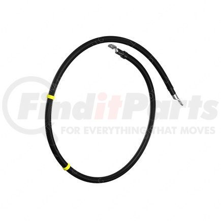 A0667394102 by FREIGHTLINER - Battery Ground Cable - Negative, 4/0 ga., With Yellow Tape, Rubber