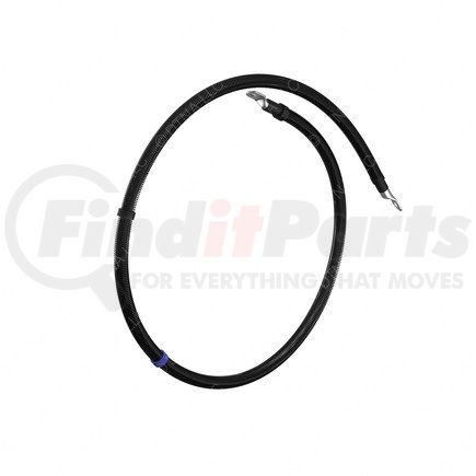 A06-67453-186 by FREIGHTLINER - Battery Ground Cable - Negative, 4/0 ga., With Yellow Tape, Rubber