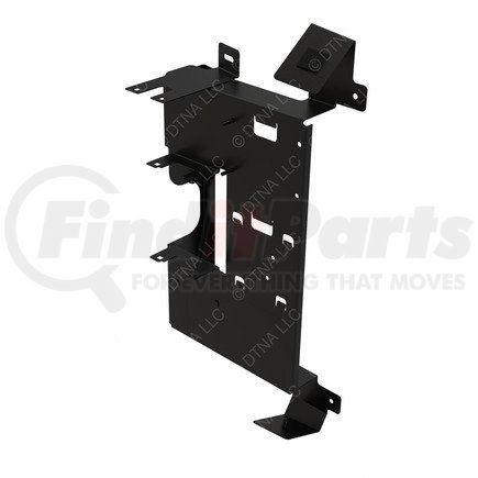 A06-68128-002 by FREIGHTLINER - Electrical Options Bracket - Steel, Black, 1.22 mm THK