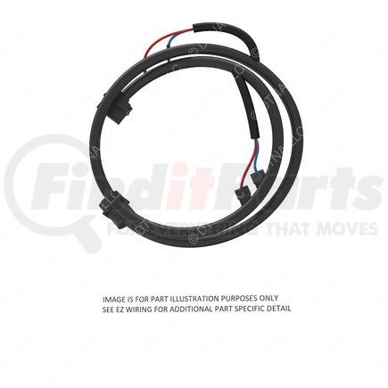 A06-65220-000 by FREIGHTLINER - Auxiliary Heater Assembly Main Wiring Harness - AC, Self-Powered Harness
