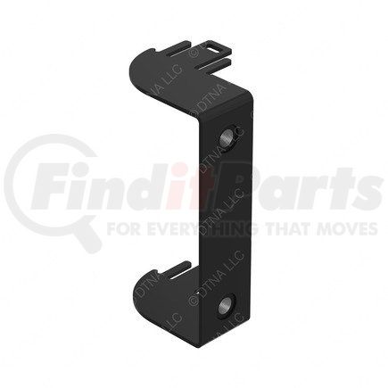 A06-65708-000 by FREIGHTLINER - Power Module Bracket - Steel, Black, 0.75 in. THK