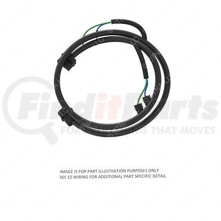 A06-65828-000 by FREIGHTLINER - Wiring Harness - Dash, Vorad, Floor, P3