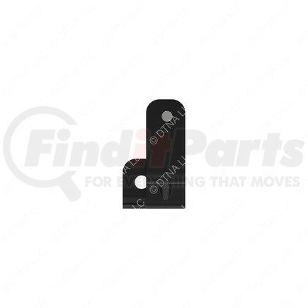 A06-74055-001 by FREIGHTLINER - Alternator Wiring Harness Bracket - Steel, Black, 0.11 in. THK