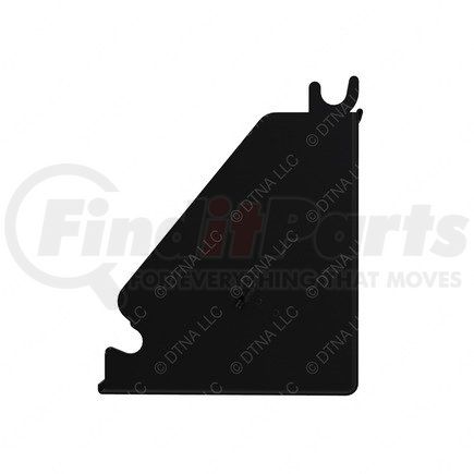 A06-69517-005 by FREIGHTLINER - Battery Cover - Back of Cab, 3 Battery, Polished