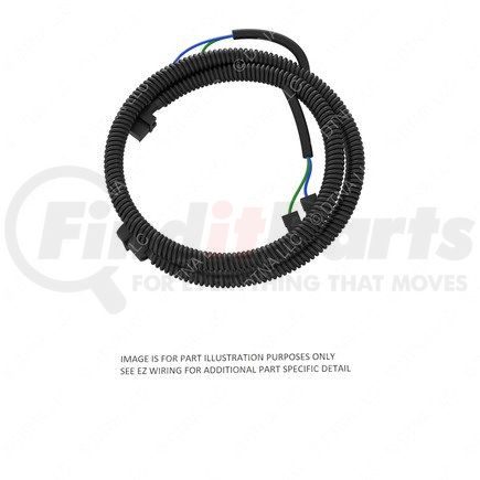 A06-71515-000 by FREIGHTLINER - Wiring Harness - Backup Lamp, Light, Engine U, ISX, P3, 07