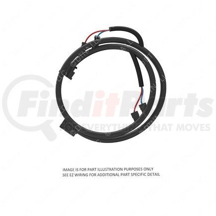 A06-71556-000 by FREIGHTLINER - Door Mirror Wiring Harness - Left Side