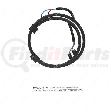 A06-71569-001 by FREIGHTLINER - Power Windows Wiring Harness - Left Side