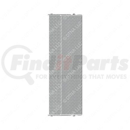 A0671590203 by FREIGHTLINER - Fuel Tank Cover - Aluminum, 966.08 mm x 420.63 mm, 3.17 mm THK