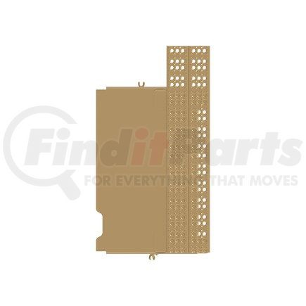A06-76373-100 by FREIGHTLINER - Battery Cover - Tan