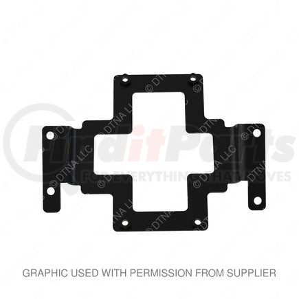 A06-76374-001 by FREIGHTLINER - Exhaust Aftertreatment Control Module Mounting Bracket - Steel, 3.42 mm THK
