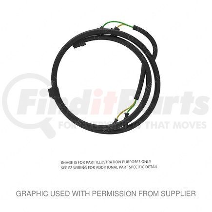 A06-76448-000 by FREIGHTLINER - ABS System Wiring Harness - Dash, Overlay, Mcp, Tt, End of Frame Tow