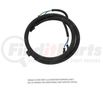 A06-77104-000 by FREIGHTLINER - Wiring Harness - Hood, Ext, 122Sba, 24U, 2010