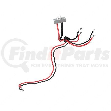 A06-77010-001 by FREIGHTLINER - Cable - Power Universal, Under Deck, With Cut-Off