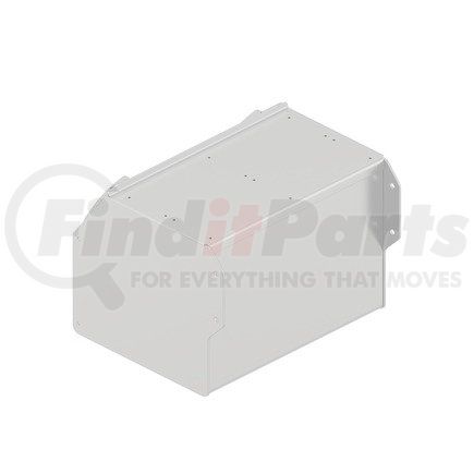 A06-77192-007 by FREIGHTLINER - Truck Tool Box Step - Polished, 652.39 mm x 519.25 mm