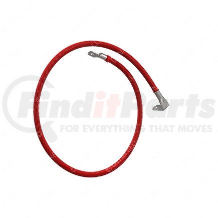 A06-78036-124 by FREIGHTLINER - Starter Cable - Battery to Starter, 124 in., 4 ga., Long 90