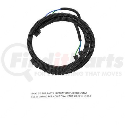 A06-77716-000 by FREIGHTLINER - Wiring Harness - Backup Lamp, Light, Engine Overlay, Fl122, Man