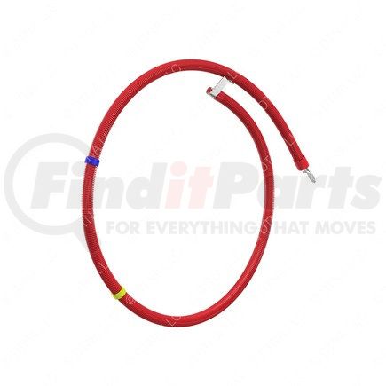 A06-77864-064 by FREIGHTLINER - Chassis Power Distribution Module Wiring Harness - Right Side, Red, 4 AWG