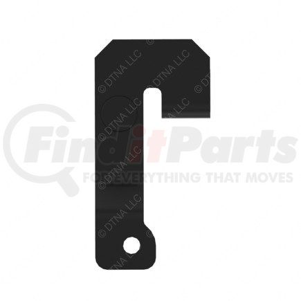 A06-78102-000 by FREIGHTLINER - Alternator Wiring Harness Bracket - Left Side, Steel, 0.12 in. THK