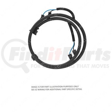A06-75599-000 by FREIGHTLINER - Wiring Harness - Marker Lamps, Light, Overlay, Door, Driver, 24U