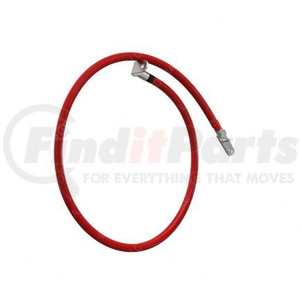 A0676002030 by FREIGHTLINER - Battery Jumper Cable - Nylon Copolymer, Red, 762 mm Cable Length