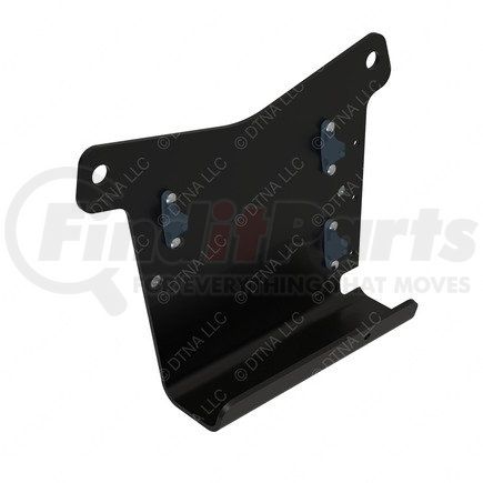 A06-81609-001 by FREIGHTLINER - Collision Avoidance System Front Sensor Bracket - Steel, Black, 0.17 in. THK