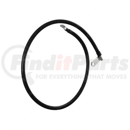 A06-82145-014 by FREIGHTLINER - Battery Ground Cable - Negative, 4/0 ga., 3/8 x 1/2 Flag