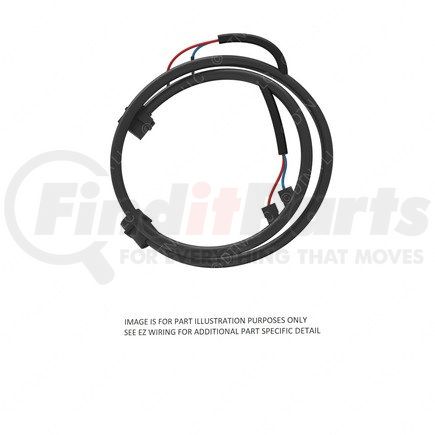 A06-83291-000 by FREIGHTLINER - Wiring Harness - Electric Tilt Pump, Cab, FLH, Overlay