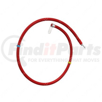 A06-83349-124 by FREIGHTLINER - Cable - Battery, Positive, 4/0, 3/8X5/16 Flg, Marker