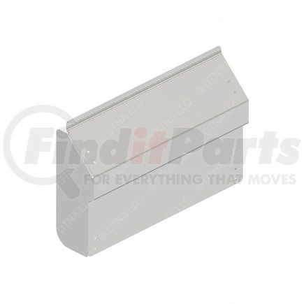 A06-83456-204 by FREIGHTLINER - Exhaust Aftertreatment Control Module Cover - Aluminum, 1028.3 mm x 673 mm