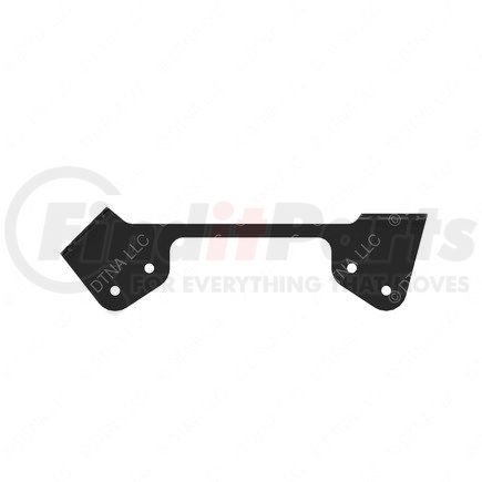 A06-83458-000 by FREIGHTLINER - Exhaust After-Treatment Device Mounting Bracket - Steel, Black, 0.13 in. THK