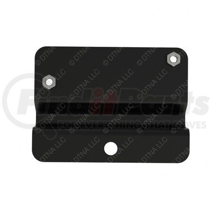 A06-83501-000 by FREIGHTLINER - Fuse Block Bracket - Steel, Black, 1.89 mm THK