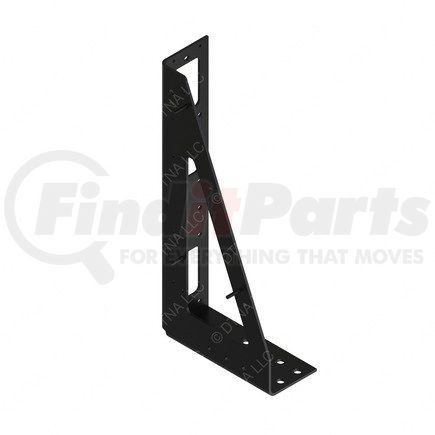 A06-78796-001 by FREIGHTLINER - Battery Box Bracket - Right Side, Steel, Black, 0.25 in. THK