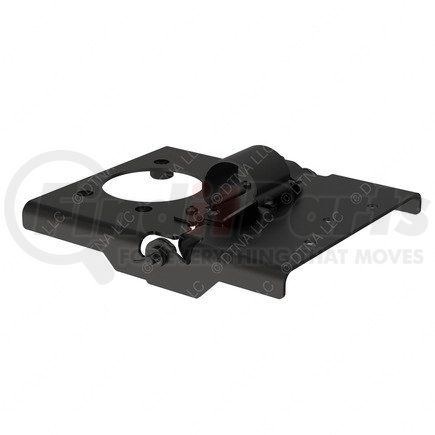 A06-79303-000 by FREIGHTLINER - Battery Disconnect Switch Bracket - Steel, Black, 0.1 in. THK