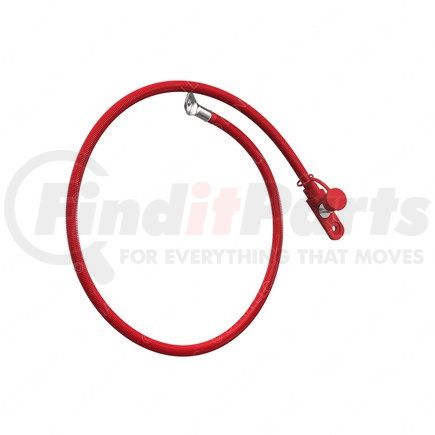 A06-79672-060 by FREIGHTLINER - Starter Cable - Battery to Starter, 60 in., 2 ga., Power, Molded