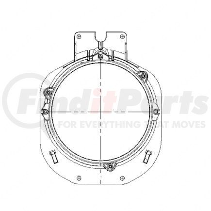 A0681174004 by FREIGHTLINER - Headlight Housing Assembly - RH or LH