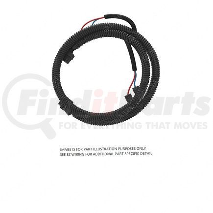 A06-85840-120 by FREIGHTLINER - Wiring Harness - Axle Lift, Chassis, Aft, Spif, Wst