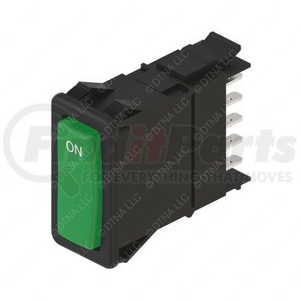 A06-86377-506 by FREIGHTLINER - Rocker Switch - Light, Indicator, Green, On